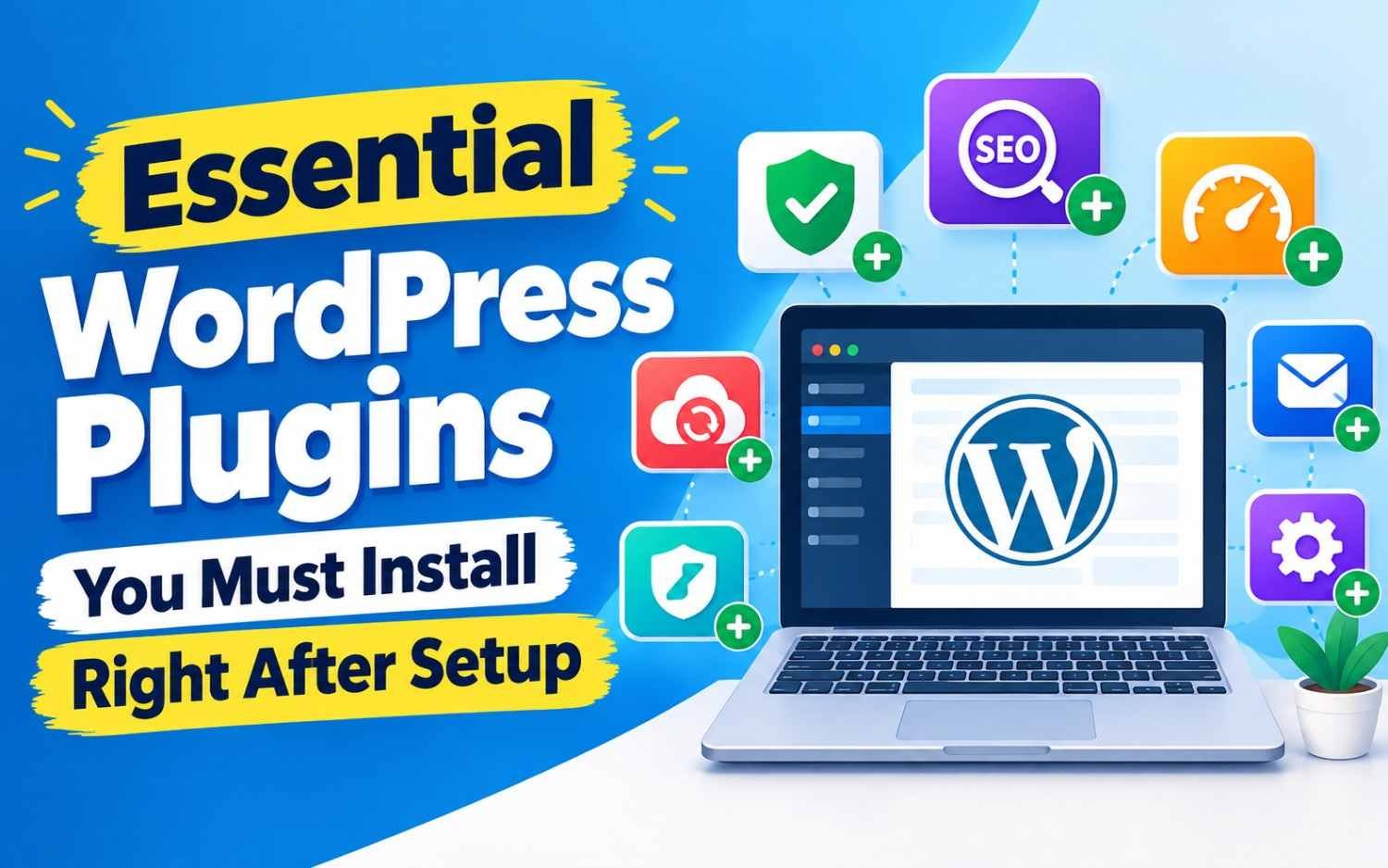 Essential WordPress Plugins You Must Install Right After Setup