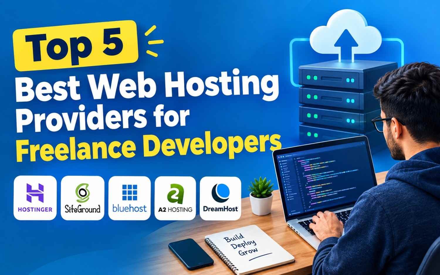 Top 5 Best Web Hosting Providers for Freelance Developers